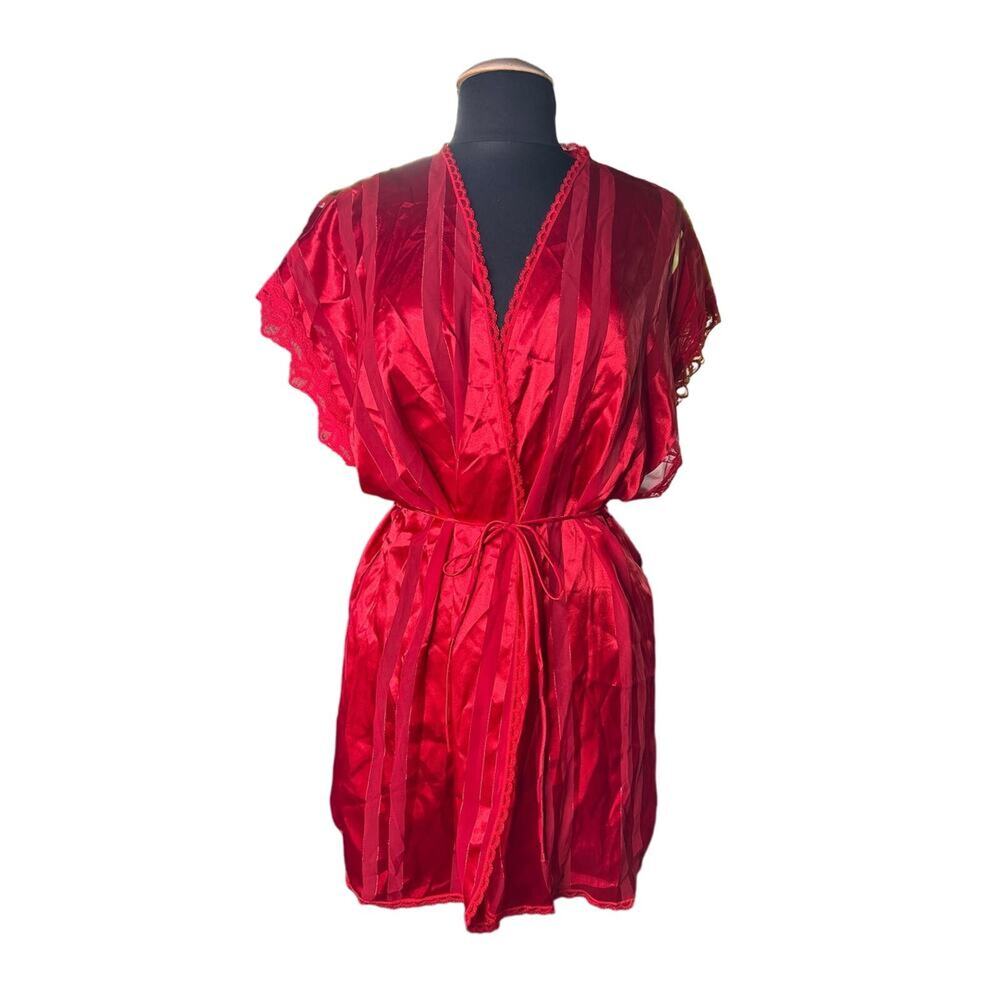 ☆ NWT Women’s Vintage Red PJ’s Top Size S, Bottoms Size M (1B-09)